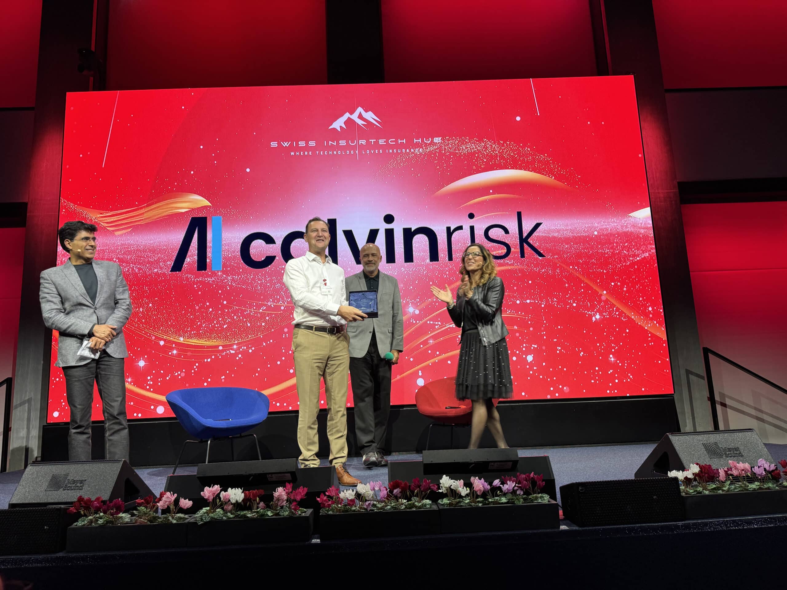 Swiss InsurTech Hub Summit und Awards: Calvinrisk ist Insurtech des Jahres 2024.